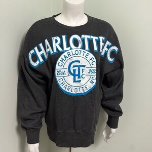 Charlotte FC Pullover Sweatshirt Fanatics Small